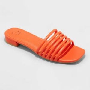 Dress Sandals A New Day Orange